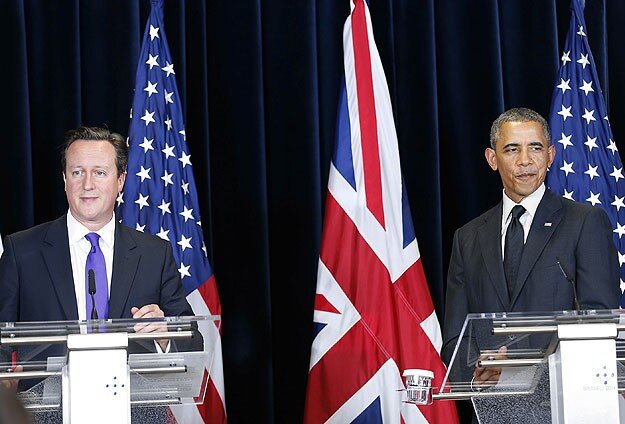 Obama, Cameron ile Ukrayna ve Irak'ı konuştu